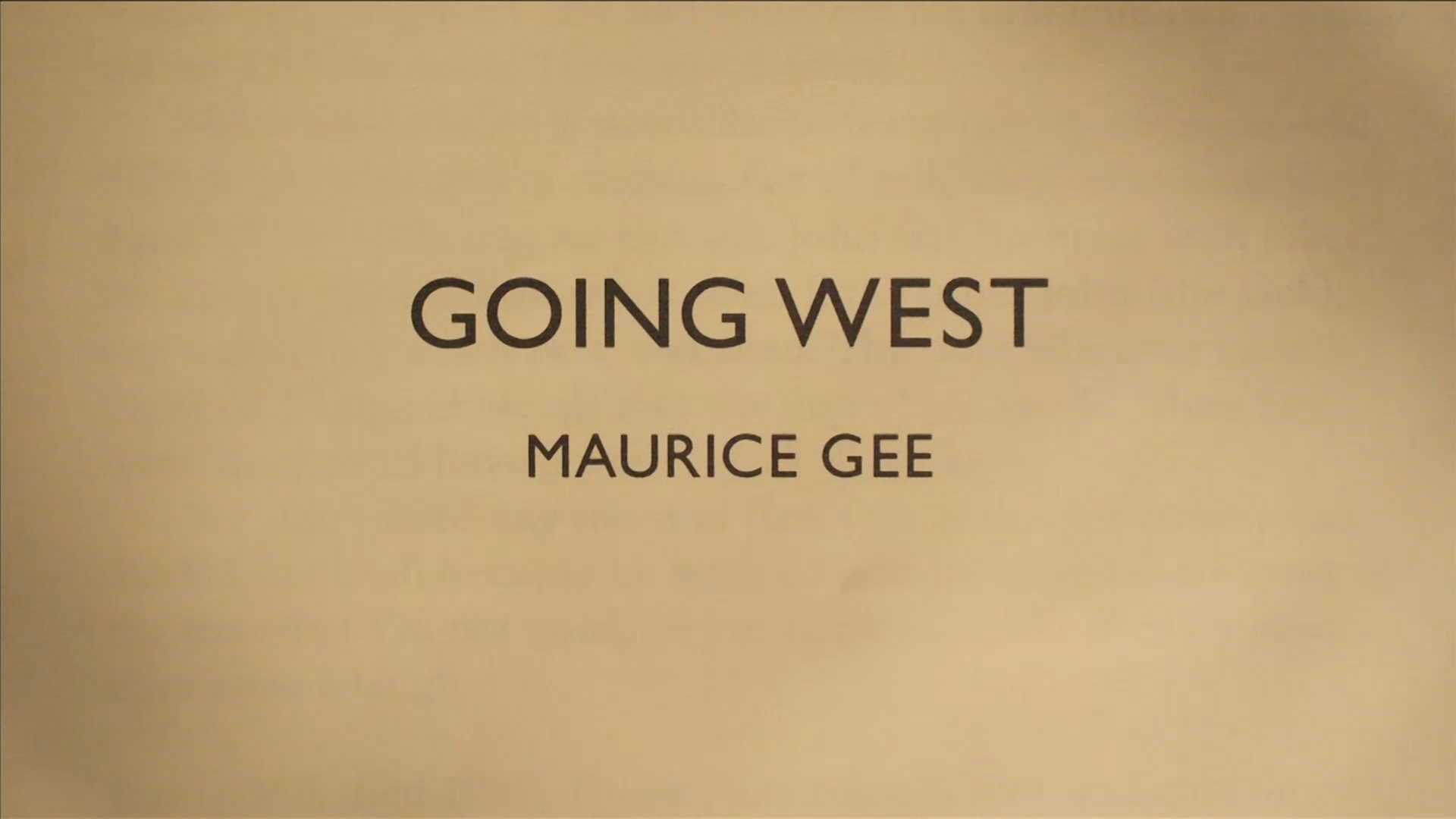 Hero image for Going West